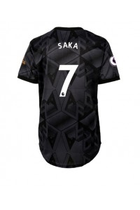 Arsenal Bukayo Saka #7 Voetbaltruitje Uit tenue Dames 2022-23 Korte Mouw